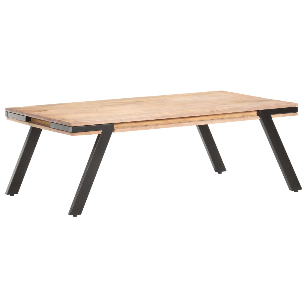 Salontafel 114x65x40 cm massief mangohout is nu te koop bij PeponiXL, paradijselijk wonen!