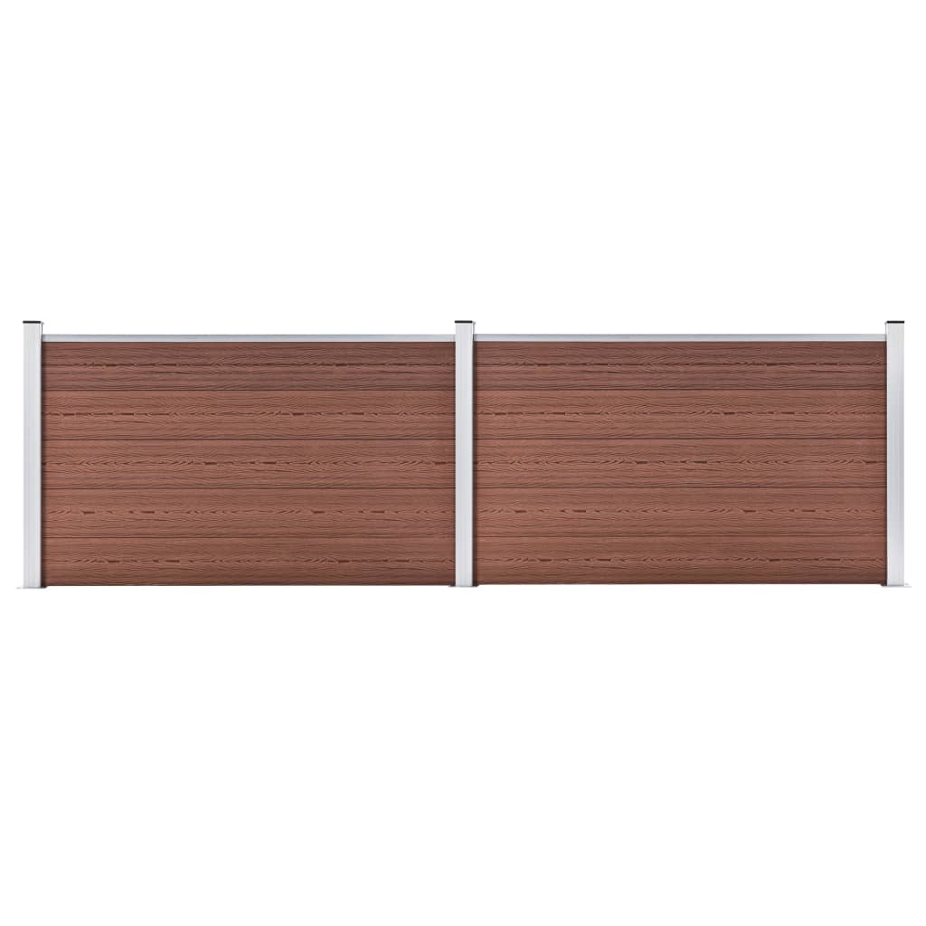 Schutting 353x106 cm HKC bruin is nu te koop bij PeponiXL, paradijselijk wonen!