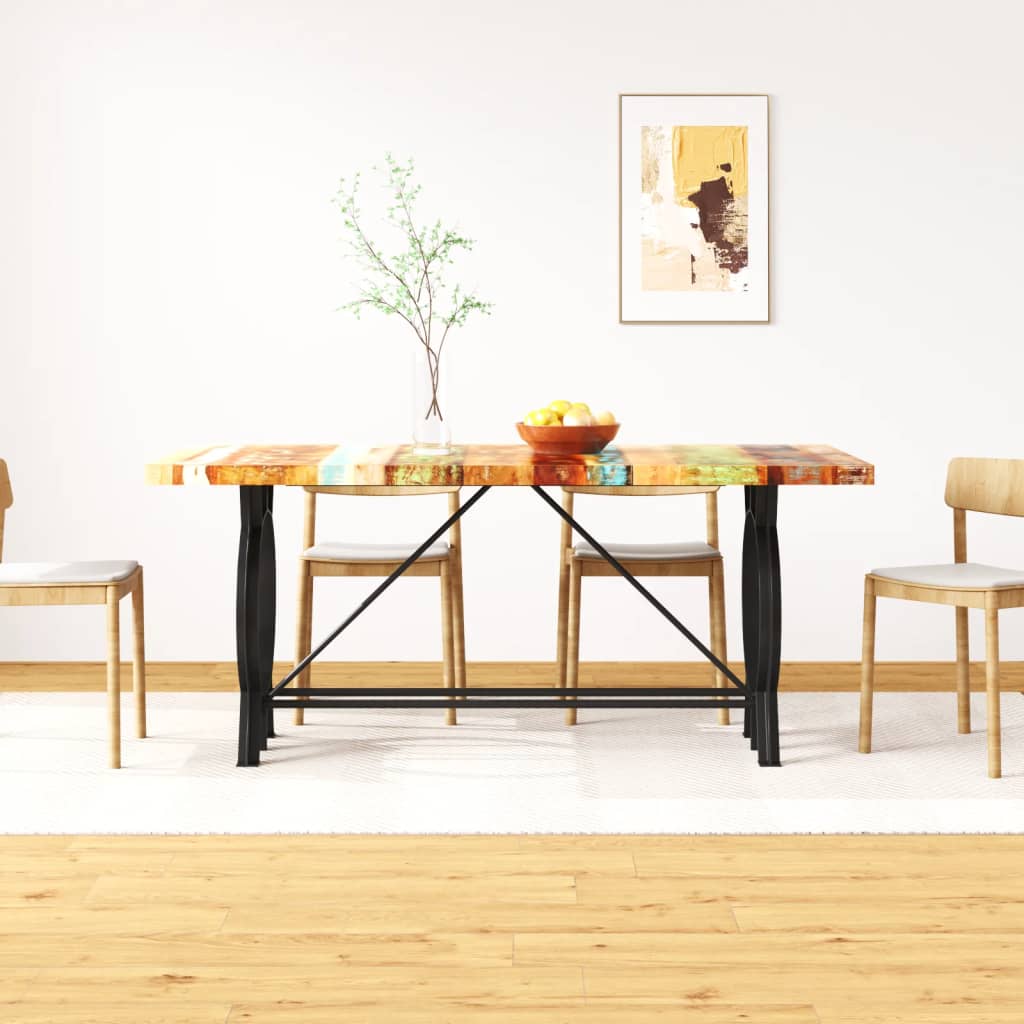 Eettafel 180 cm massief gerecycled hout is nu te koop bij PeponiXL, paradijselijk wonen!