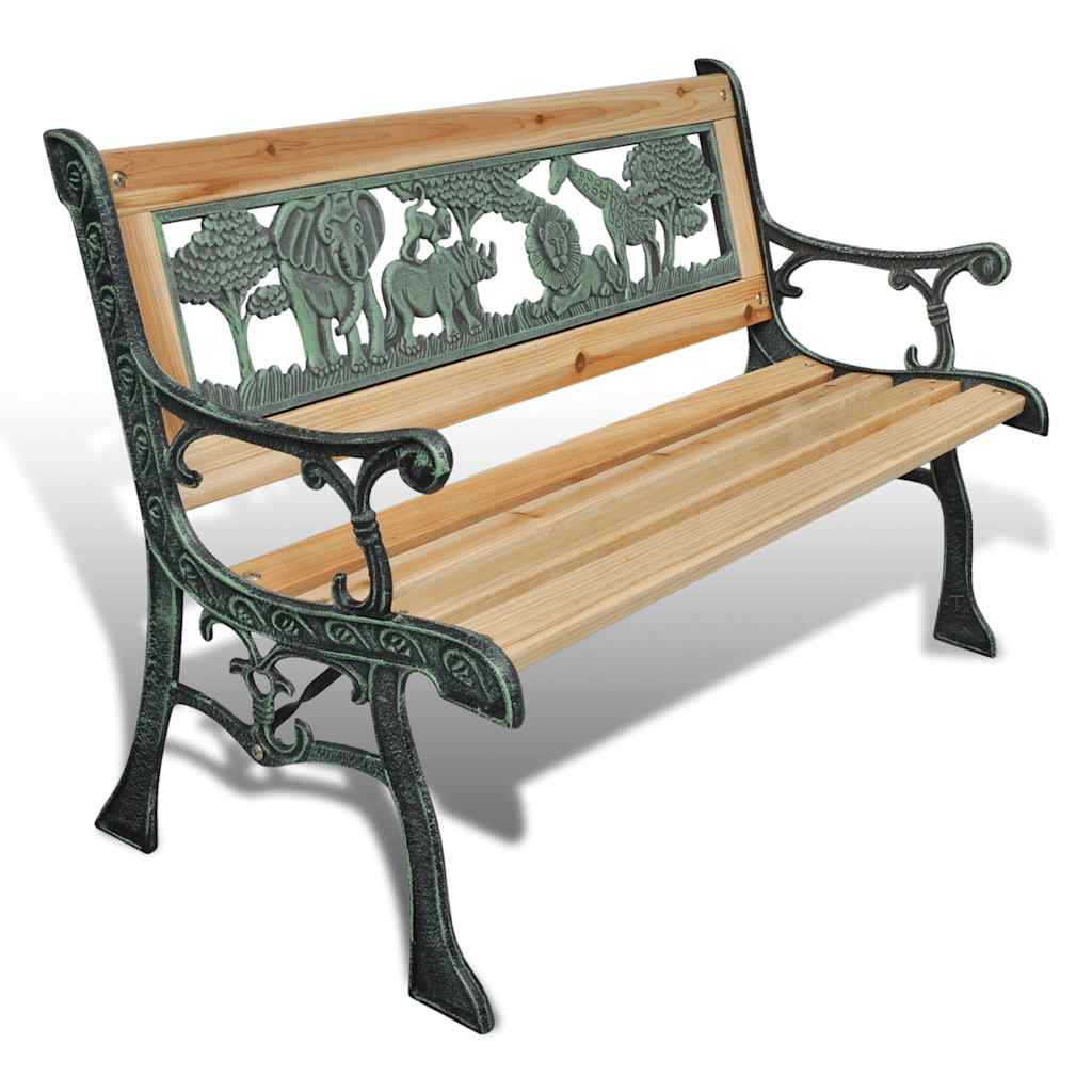 Kindertuinbank 84 cm hout is nu te koop bij PeponiXL, paradijselijk wonen!