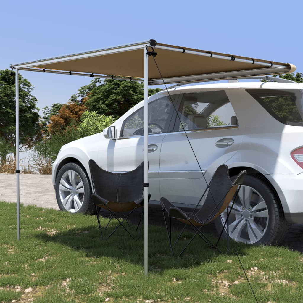 Luifel voor camper en caravan 1,8x2x2,15 m beige is nu te koop bij PeponiXL, paradijselijk wonen!