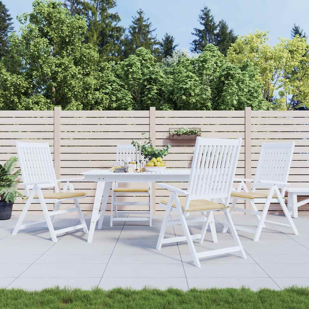 Tuinstoelkussens 4 st 50x50x4 cm oxford stof beige is nu te koop bij PeponiXL, paradijselijk wonen!