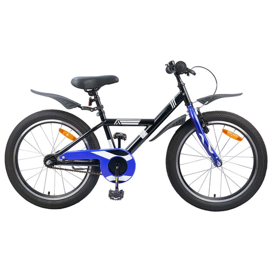 Kinderfiets 20 Inch voor 6-11 jaar oud Zwart is nu te koop bij PeponiXL, paradijselijk wonen!