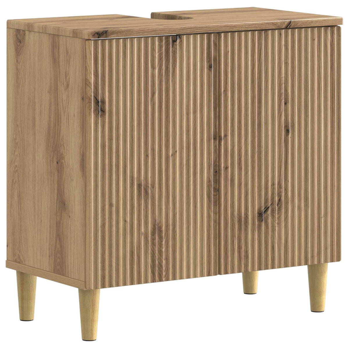 Badkamer wastafelkast ARNHEM Artisanaal eiken is nu te koop bij PeponiXL, paradijselijk wonen!