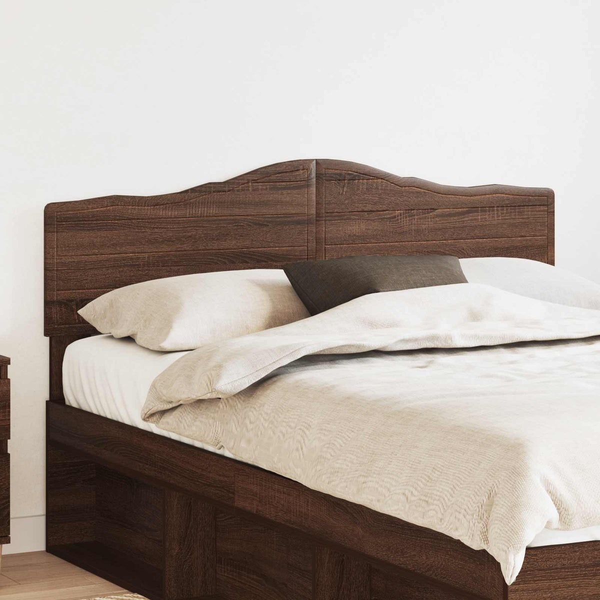 Hoofdbord Bruin Eiken Bewerkt hout is nu te koop bij PeponiXL, paradijselijk wonen!
