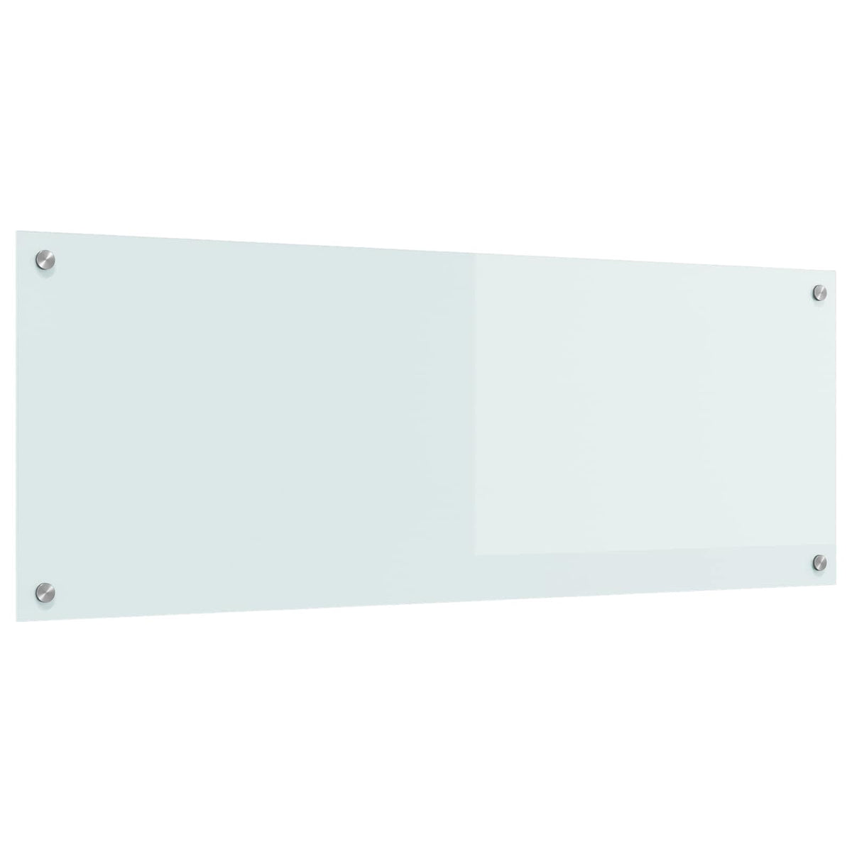 Keukenachterwand Wit 110 x 40 cm gehard glas is nu te koop bij PeponiXL, paradijselijk wonen!