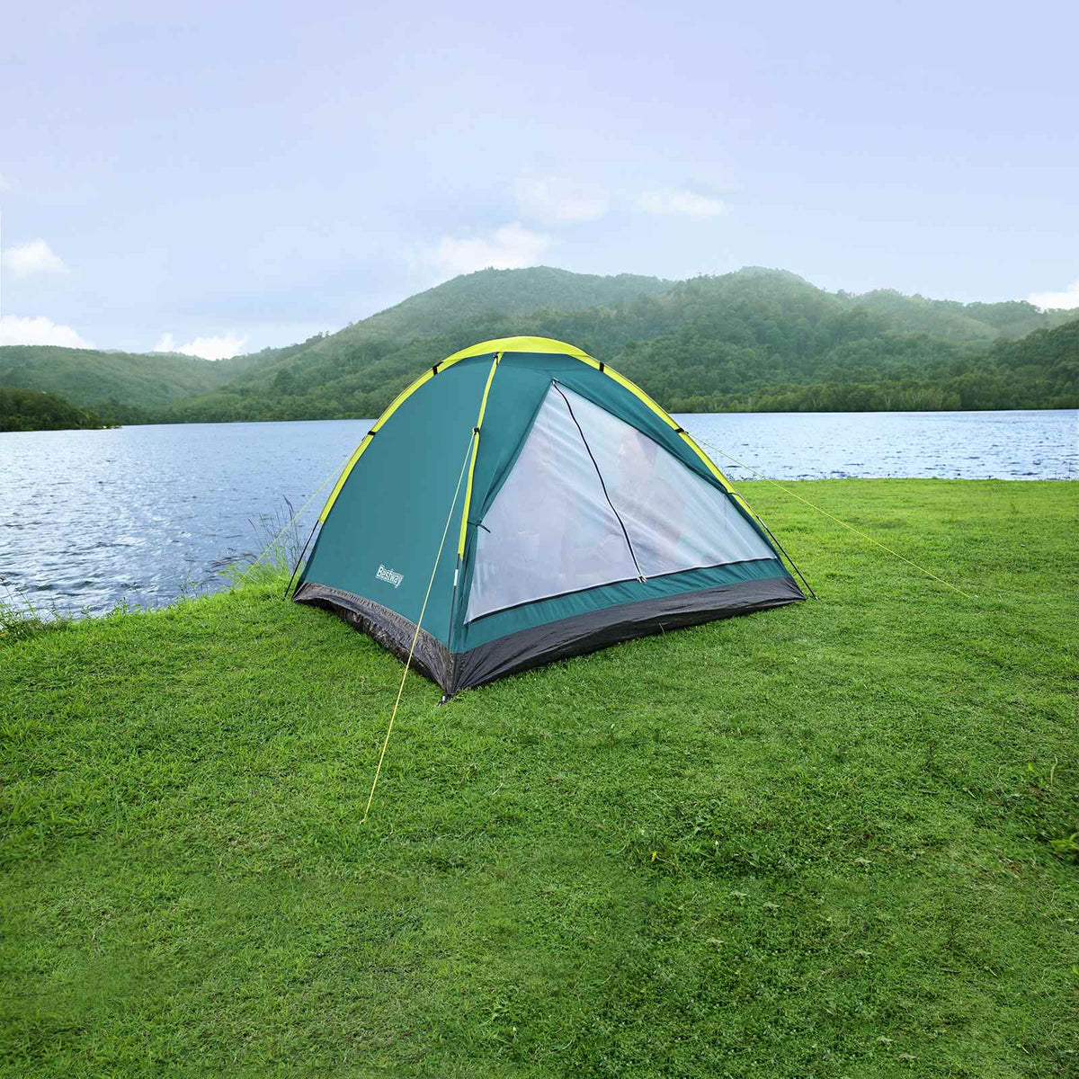 Bestway Coole Montage Tent Groen 1,45 x 2,05 x 1 m is nu te koop bij PeponiXL, paradijselijk wonen!