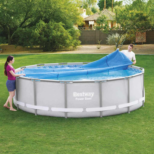 Solarzwembadhoes Flowclear 427 cm is nu te koop bij PeponiXL, paradijselijk wonen!