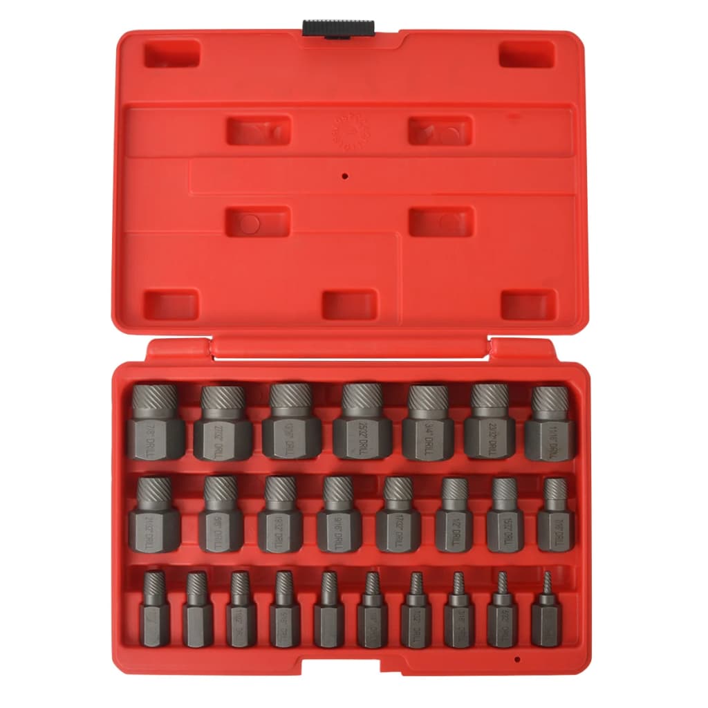 Schroefverwijdering set 25-delig staal is nu te koop bij PeponiXL, paradijselijk wonen!