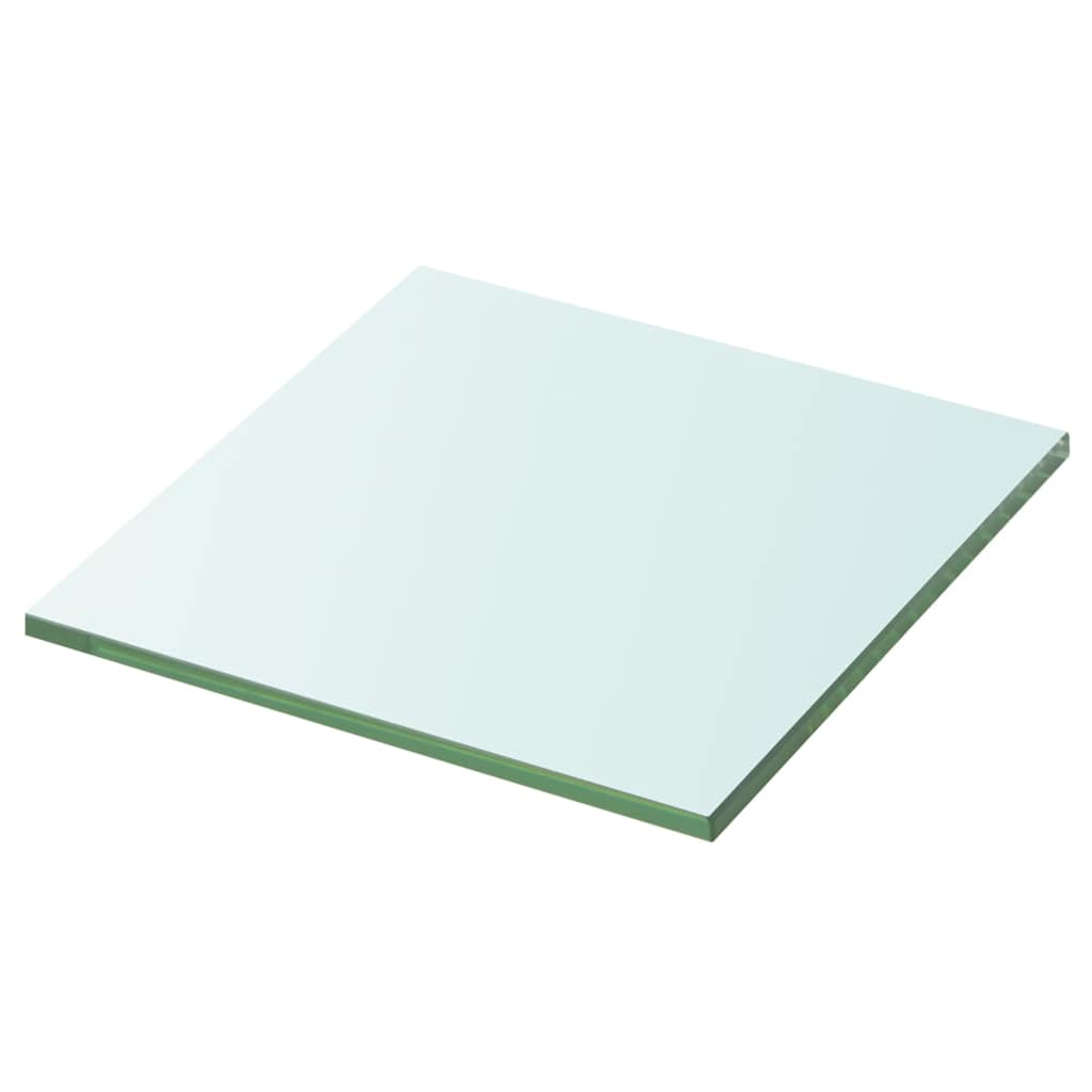 Wandschap transparant 20x20 cm glas is nu te koop bij PeponiXL, paradijselijk wonen!