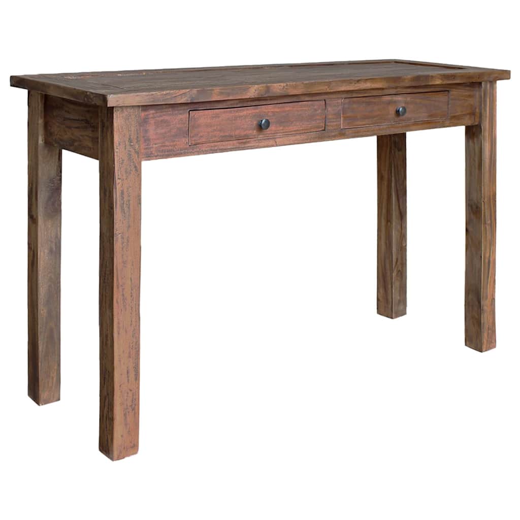 Wandtafel 123x42x75 cm massief mahoniehout is nu te koop bij PeponiXL, paradijselijk wonen!