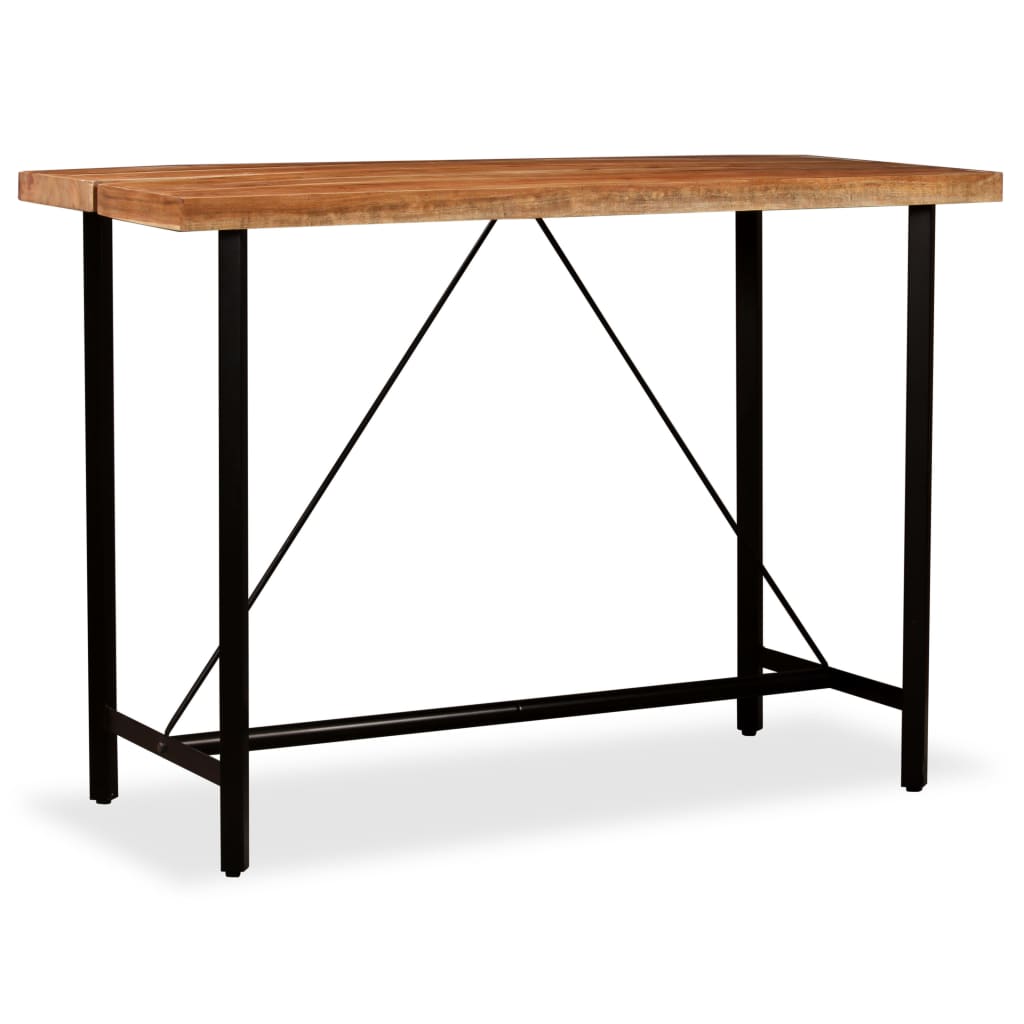 Bartafel 150x70x107 cm massief acaciahout is nu te koop bij PeponiXL, paradijselijk wonen!