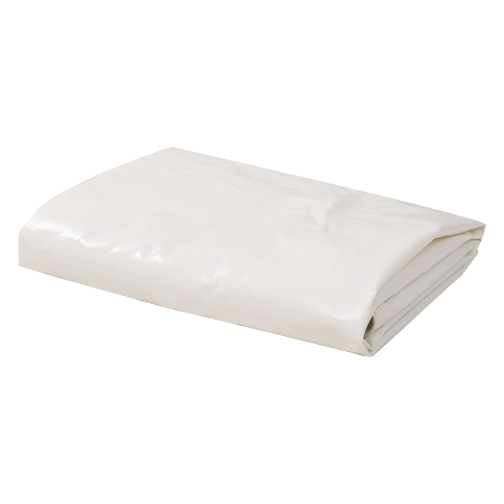 Dekzeil 650 g/m² 4x7 m wit is nu te koop bij PeponiXL, paradijselijk wonen!