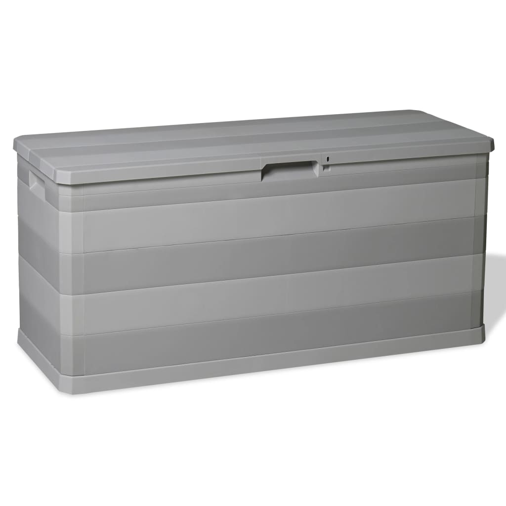 Tuinbox 117x45x56 cm grijs is nu te koop bij PeponiXL, paradijselijk wonen!