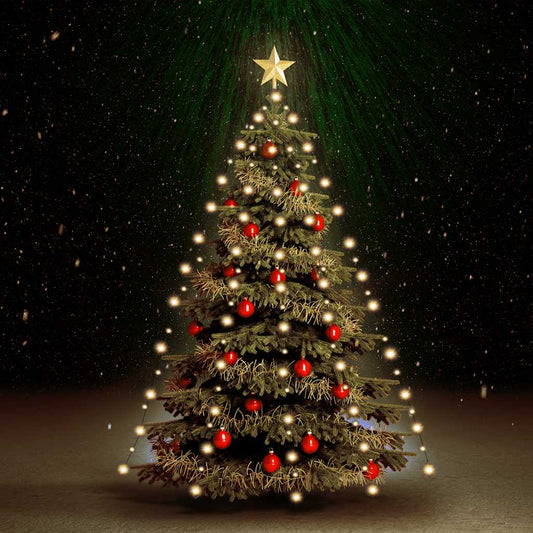 Kerstboomverlichting met 210 LED's net 210 cm is nu te koop bij PeponiXL, paradijselijk wonen!