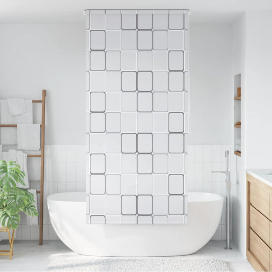 Rolgordijn voor douche 80x240 cm vierkant is nu te koop bij PeponiXL, paradijselijk wonen!