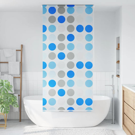 Rolgordijn voor douche 80x240 cm cirkel is nu te koop bij PeponiXL, paradijselijk wonen!