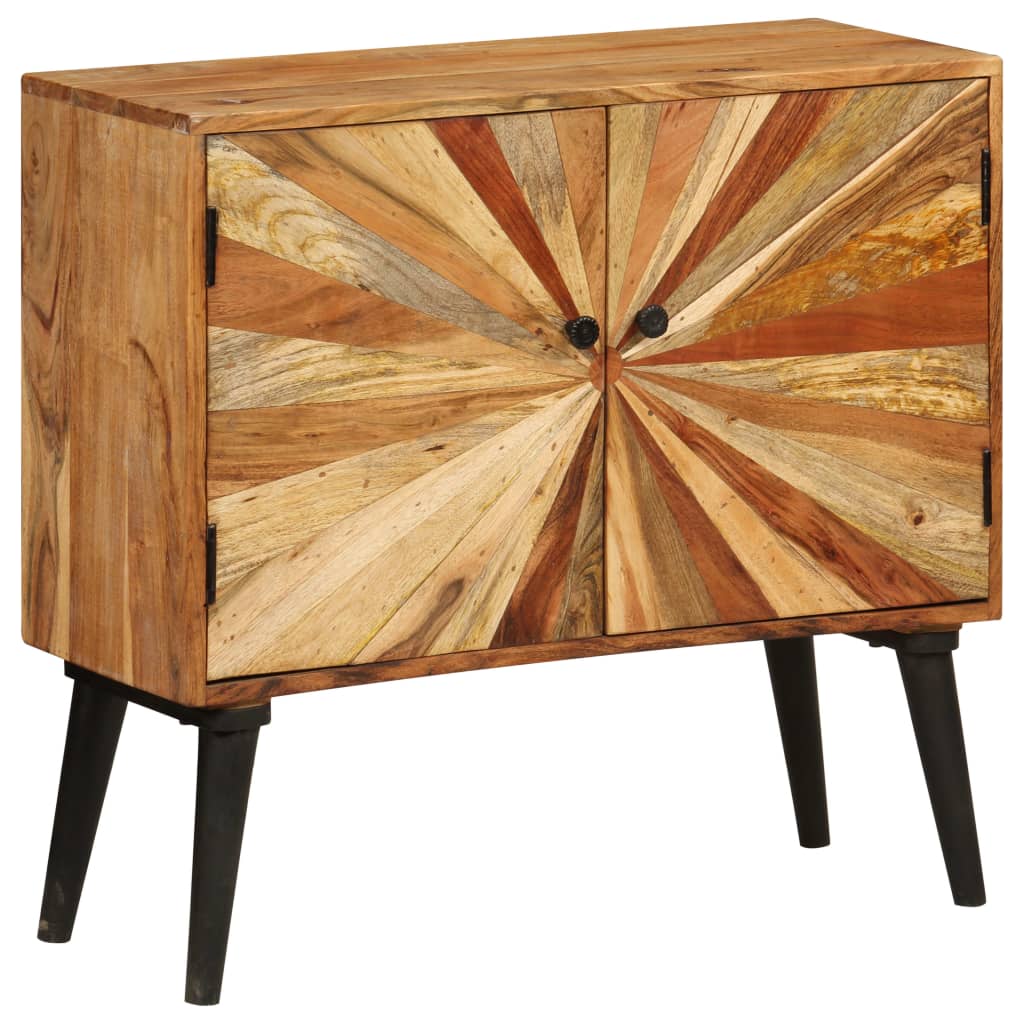 Dressoir 85x30x75 cm massief mangohout is nu te koop bij PeponiXL, paradijselijk wonen!