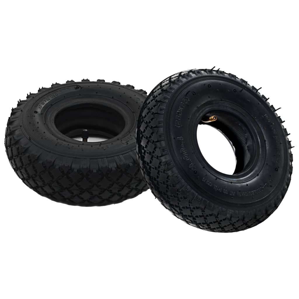 Banden/binnenbanden voor steekwagens 3,00-4 260x85 rubber 2 st is nu te koop bij PeponiXL, paradijselijk wonen!