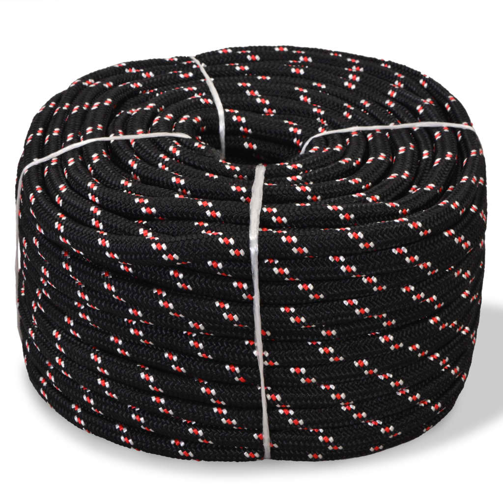 Boot touw 16 mm 50 m polypropyleen zwart is nu te koop bij PeponiXL, paradijselijk wonen!
