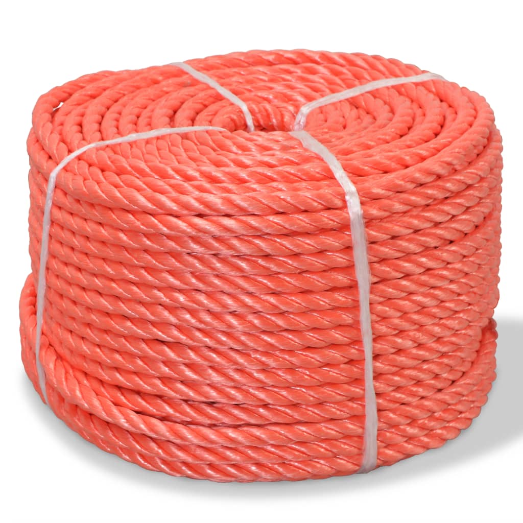 Touw gedraaid 8 mm 500 m polypropyleen oranje is nu te koop bij PeponiXL, paradijselijk wonen!