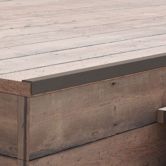 Terras hoekplinten 5 st 170 cm HKC donkerbruin is nu te koop bij PeponiXL, paradijselijk wonen!