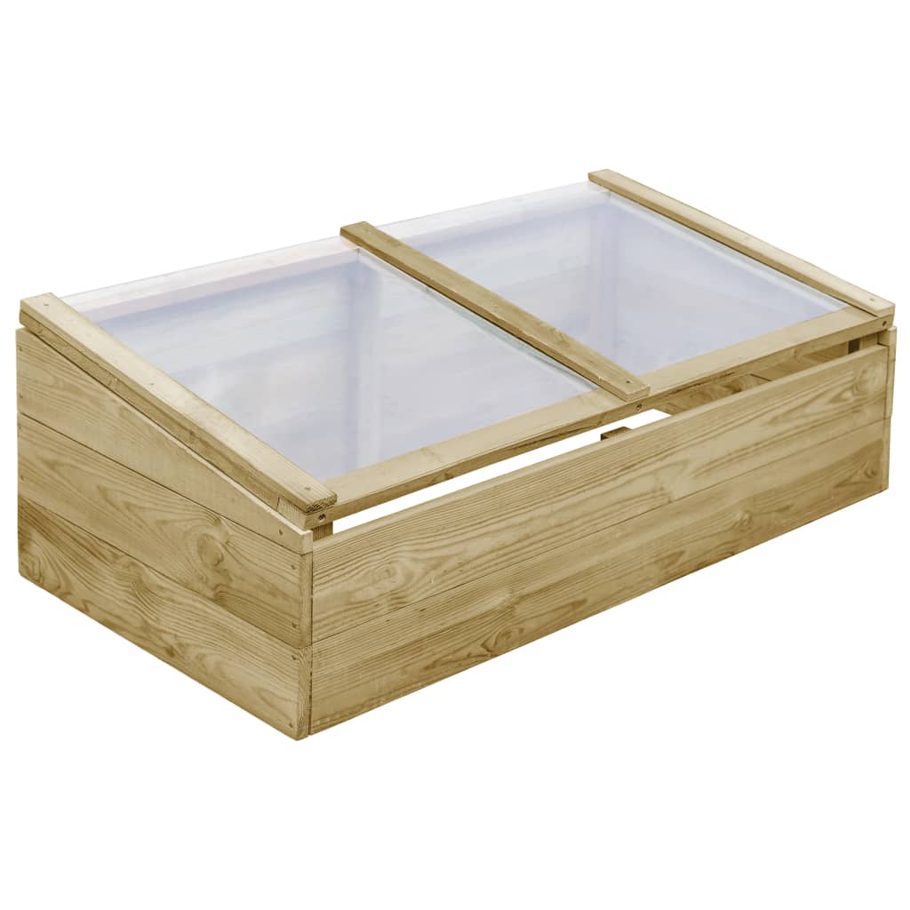 Kas 100x50x35 cm geïmpregneerd grenenhout is nu te koop bij PeponiXL, paradijselijk wonen!