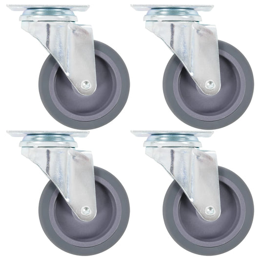 Zwenkwielen 4 st 75 mm is nu te koop bij PeponiXL, paradijselijk wonen!