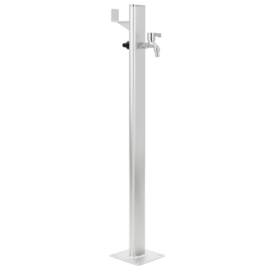 Tuinwaterkolom 95 cm aluminium is nu te koop bij PeponiXL, paradijselijk wonen!