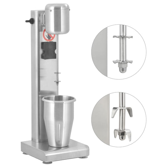 Milkshake mixer 1 L roestvrij staal is nu te koop bij PeponiXL, paradijselijk wonen!