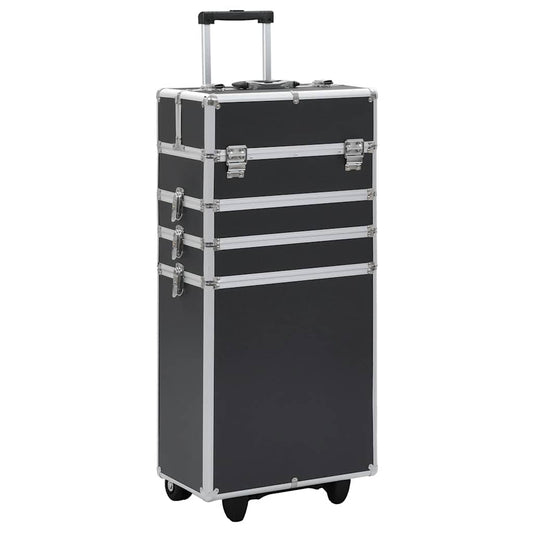 Make-up trolley aluminium zwart is nu te koop bij PeponiXL, paradijselijk wonen!