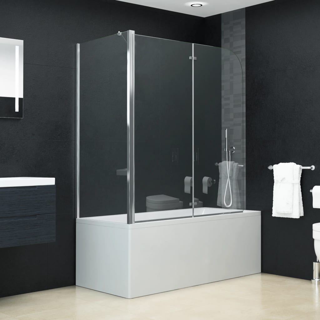 Douche klapwand 120x68x130 cm ESG is nu te koop bij PeponiXL, paradijselijk wonen!