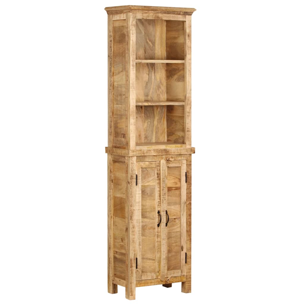 Boekenkast 50x30x180 cm massief mangohout is nu te koop bij PeponiXL, paradijselijk wonen!