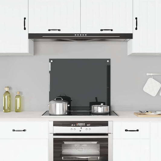 Spatscherm keuken 70x60 cm gehard glas zwart is nu te koop bij PeponiXL, paradijselijk wonen!