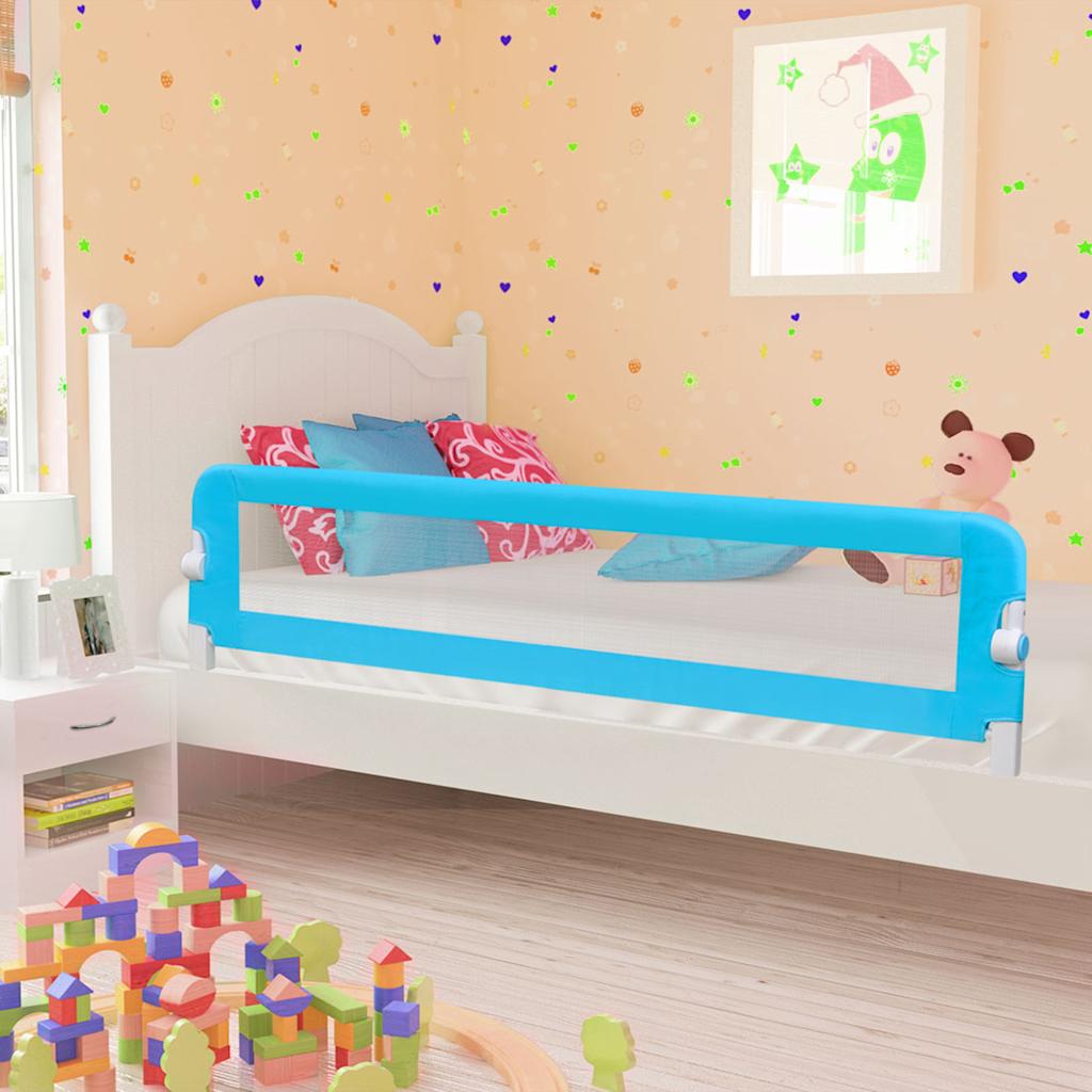 Bedhekje peuter 180x42 cm polyester blauw is nu te koop bij PeponiXL, paradijselijk wonen!