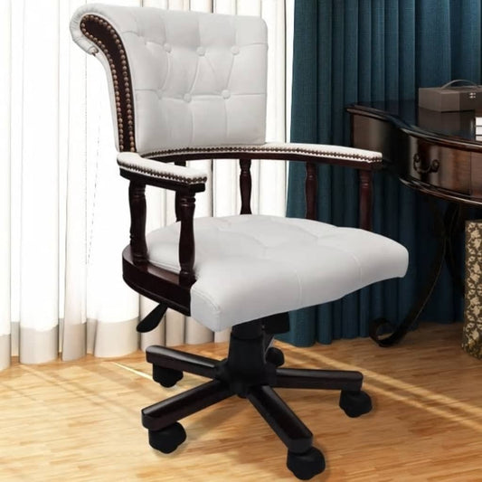 Kantoorstoel draaibaar wit is nu te koop bij PeponiXL, paradijselijk wonen!