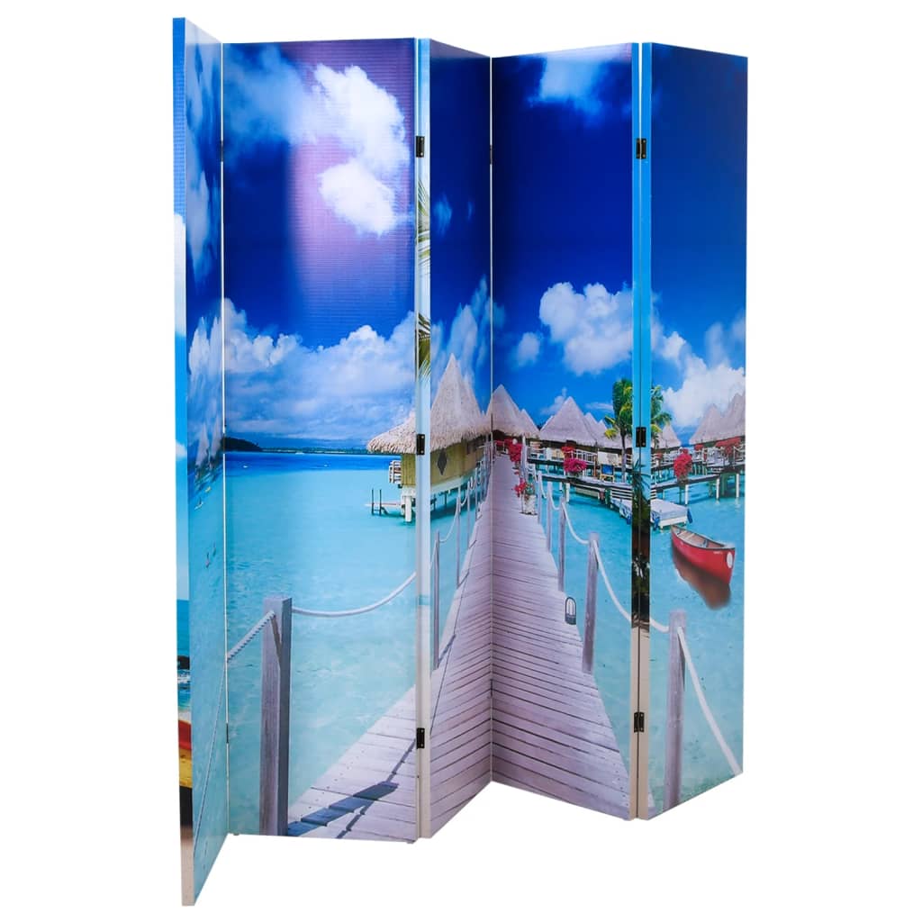 Kamerscherm inklapbaar strand 200x170 cm is nu te koop bij PeponiXL, paradijselijk wonen!