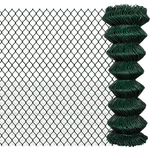 Gaashek 1,25x15 m staal groen is nu te koop bij PeponiXL, paradijselijk wonen!