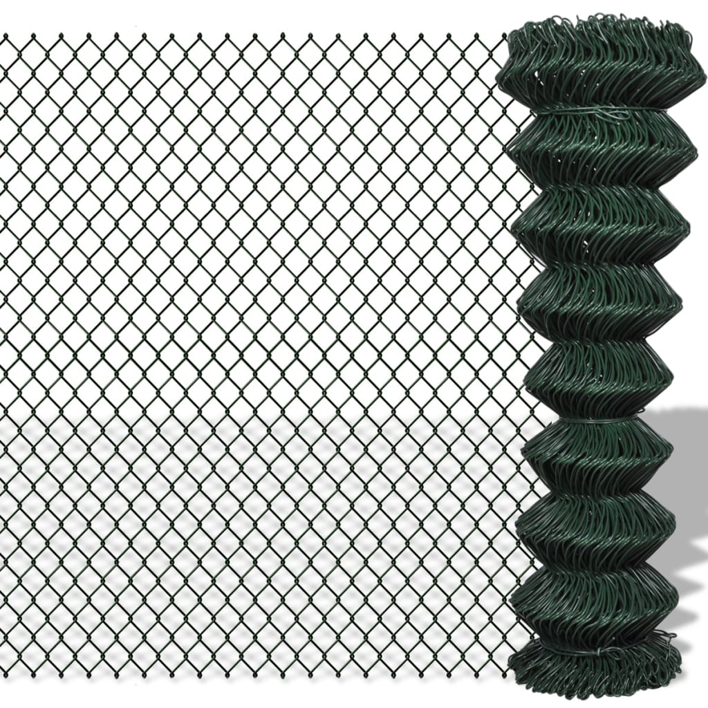 Gaashek 1,5x15 m staal groen is nu te koop bij PeponiXL, paradijselijk wonen!