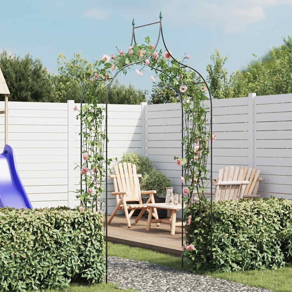 Tuinboog speer ontwerp donkergroen is nu te koop bij PeponiXL, paradijselijk wonen!