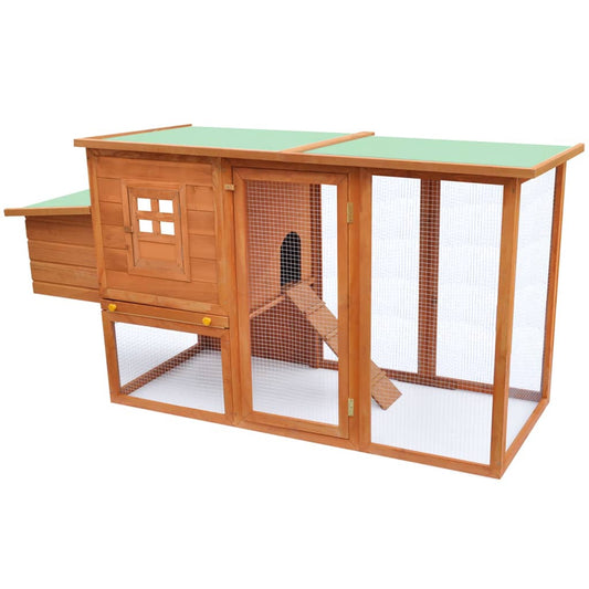 Kippenhok met nachthok hout is nu te koop bij PeponiXL, paradijselijk wonen!