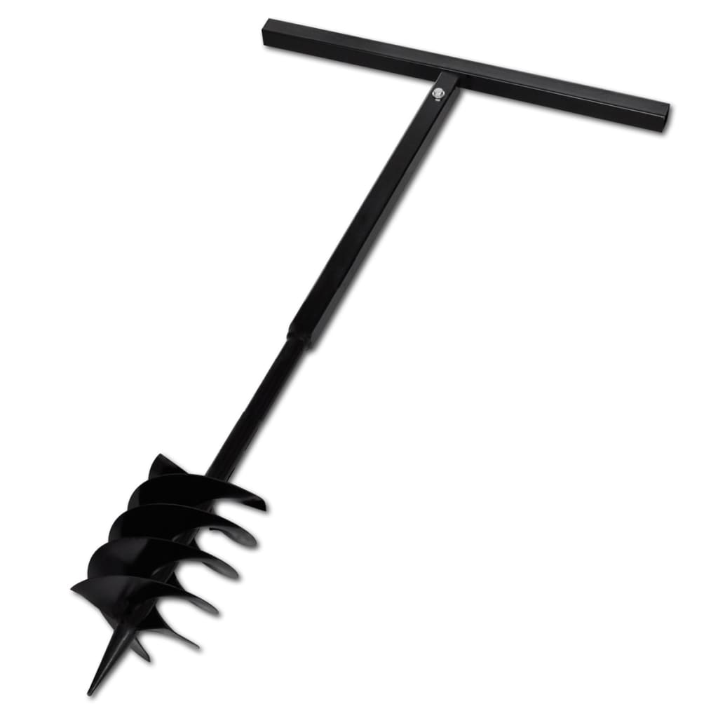 Grondboor met handvat en schroefkop 180 mm (zwart) is nu te koop bij PeponiXL, paradijselijk wonen!