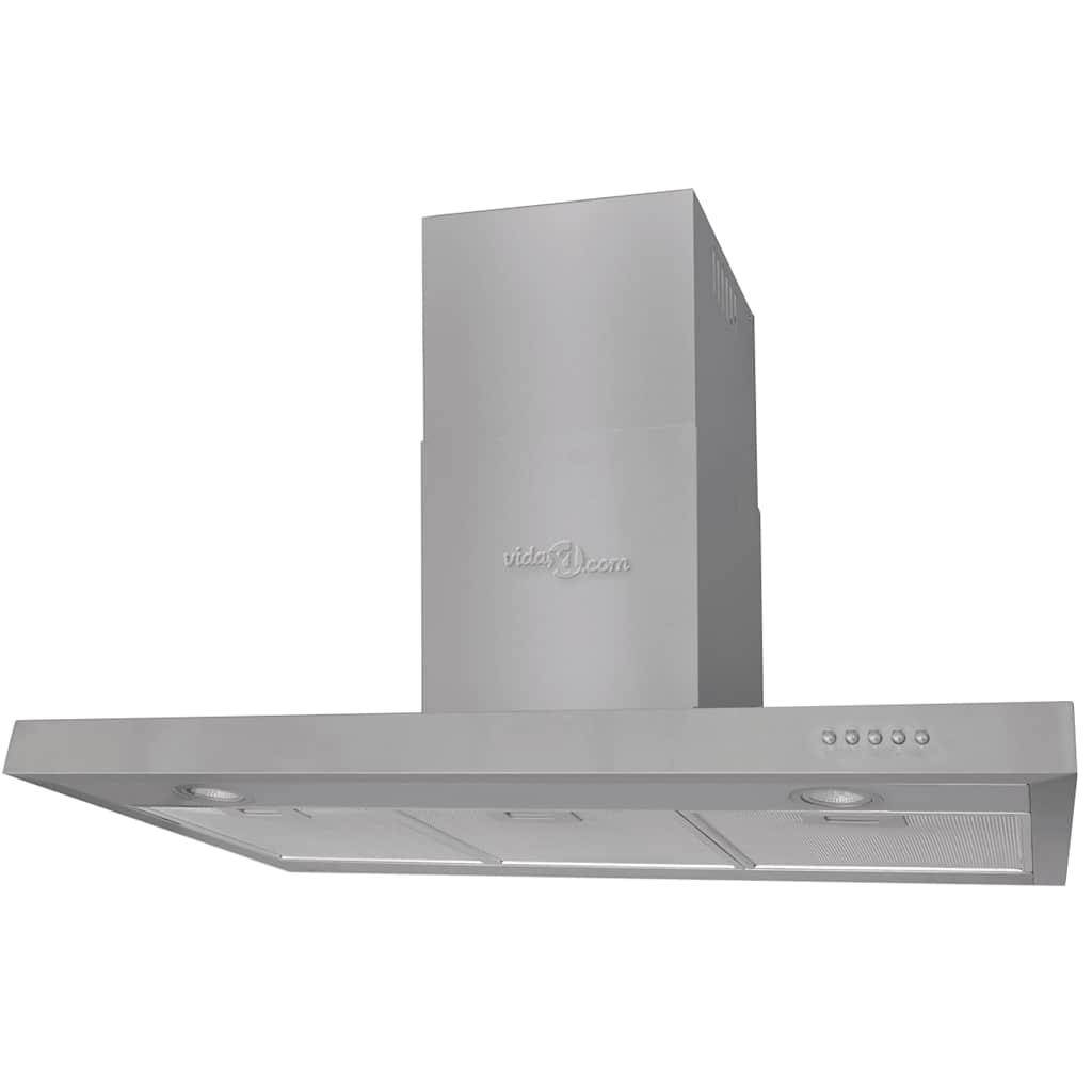 Afzuigkap plat 900 mm roestvrij staal is nu te koop bij PeponiXL, paradijselijk wonen!