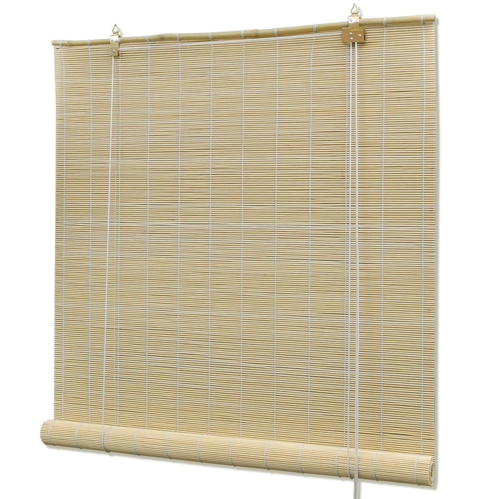 Rolgordijn 150x220 cm bamboe natuurlijk is nu te koop bij PeponiXL, paradijselijk wonen!