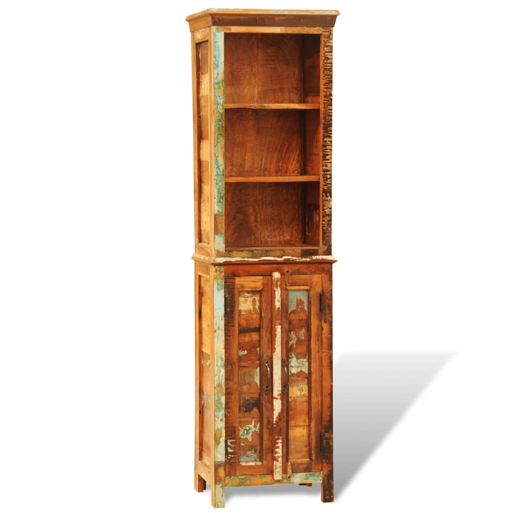 Boekenkast vintage-stijl massief gerecycled hout is nu te koop bij PeponiXL, paradijselijk wonen!