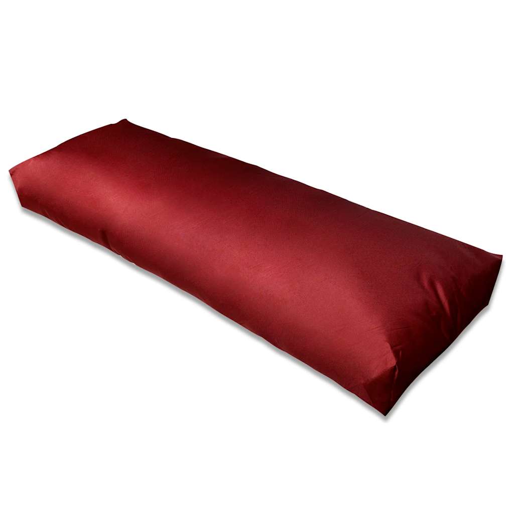Rugkussen gestoffeerd 120x40x10 cm wijnrood is nu te koop bij PeponiXL, paradijselijk wonen!