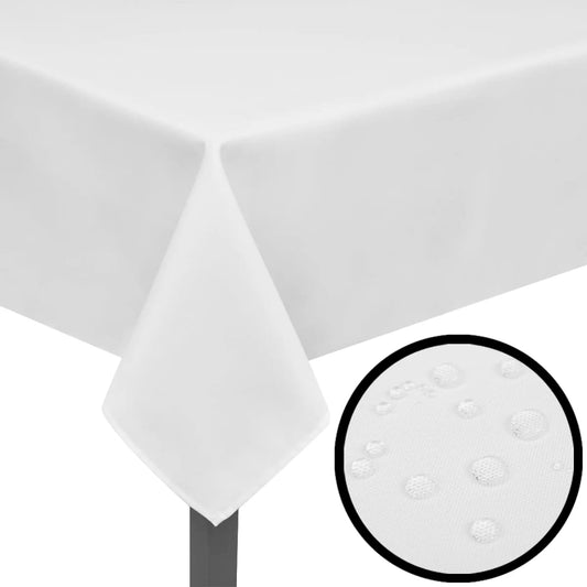 Tafelkleden wit 5 stuks 130 x 130 cm is nu te koop bij PeponiXL, paradijselijk wonen!