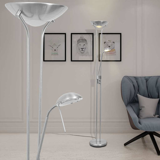 Vloerlamp LED dimbaar 23 W is nu te koop bij PeponiXL, paradijselijk wonen!