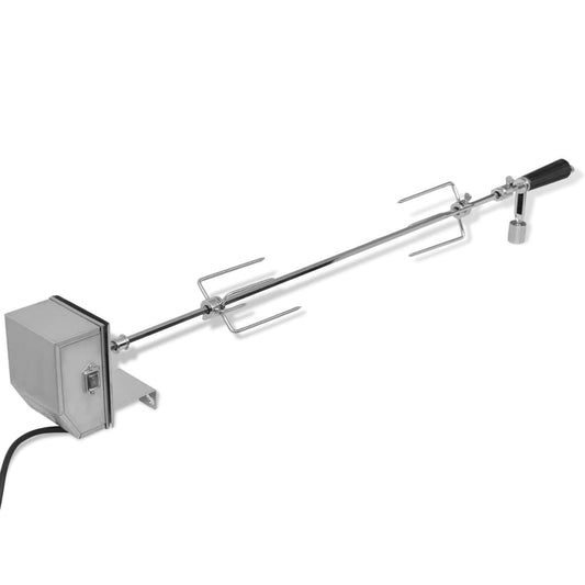 BBQ Draaispit met professionele motor staal 900 mm is nu te koop bij PeponiXL, paradijselijk wonen!