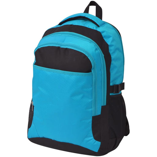 Rugzak voor school 40 L zwart en blauw is nu te koop bij PeponiXL, paradijselijk wonen!
